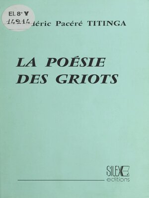 cover image of La Poésie des Griots